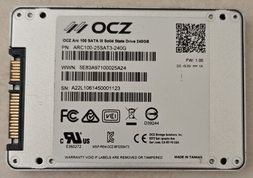 Περισσότερες πληροφορίες για "SSD 120/240/250/500GB.Υπεραριστη κατασταση."