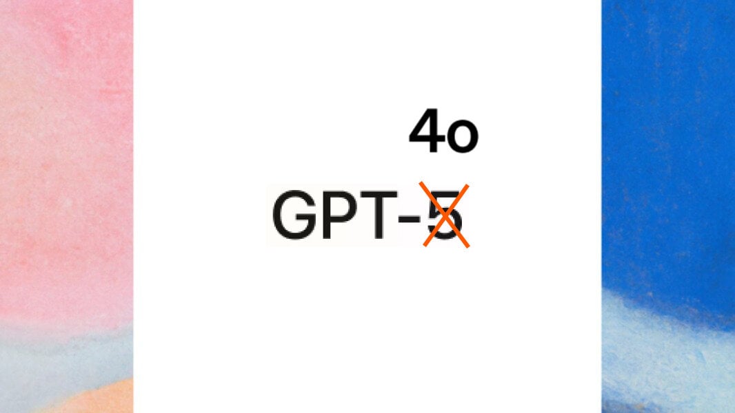 Επαναφορά του GPT-4o από την OpenAI μετά από παράπονα χρηστών για το GPT-5