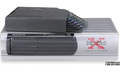 Περισσότερες πληροφορίες για "Sony CDX-T70MX 6-disc CD/MP3 Changer"