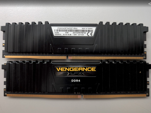 Περισσότερες πληροφορίες για "Corsair Vengeance LPX CM4X8GF2400C16K4 (8 GB/DDR4/2400MHz)"