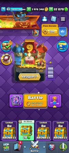 Περισσότερες πληροφορίες για "Clash royale account λογαριασμός 68 level"