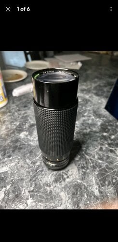 Περισσότερες πληροφορίες για "Sears 60-300mm f4-5.6 MD mount +αντάπτορας για e mount sony"
