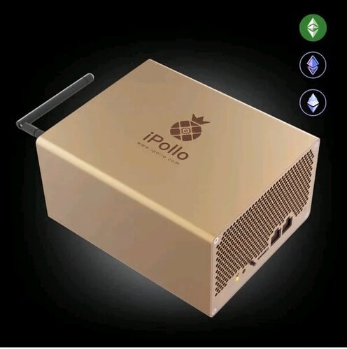 Περισσότερες πληροφορίες για "IPollo V1 Mini WiFi 300MH/S 240w Ethash ASIC Miner Gold Edition"