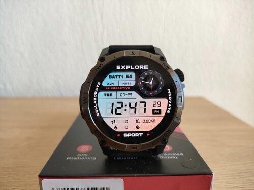 Περισσότερες πληροφορίες για "Smartwatch καινούργιο με Amoled οθόνη 1,43 ίντσες μπαταρία 530 mah, GPS, πυξίδα, Αλτίμετρο"
