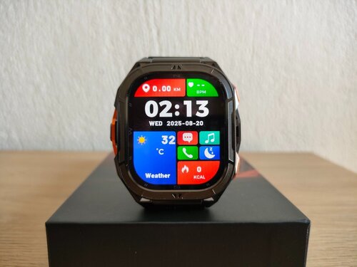 Περισσότερες πληροφορίες για "Smartwatch καινούργιο με Amoled οθόνη ,Ελληνικό μενού, πυξίδα, GPS, Altitude και μπαταρία 530mah"