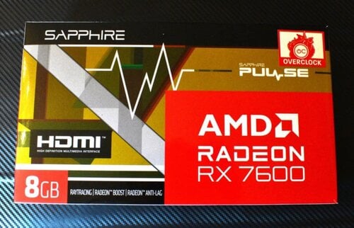 Περισσότερες πληροφορίες για "Sapphire PULSE RX 7600 8GB"