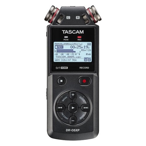 Περισσότερες πληροφορίες για "Tascam Dr-05xp"