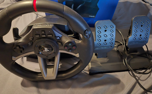 Περισσότερες πληροφορίες για "Hori Racing Wheel APEX - PC - PS3 - PS4"