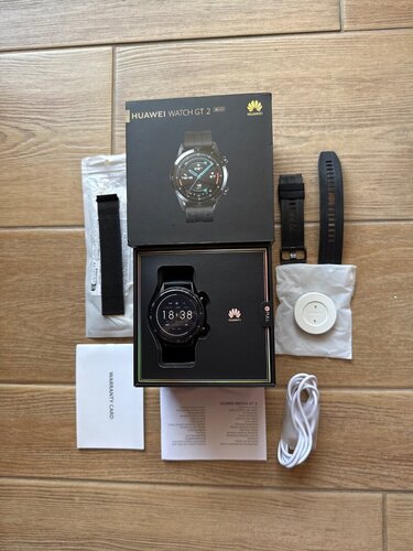 Περισσότερες πληροφορίες για "Huawei WATCH GT2 (46mm/Μαύρο/Μέταλο, Πλαστικό)"