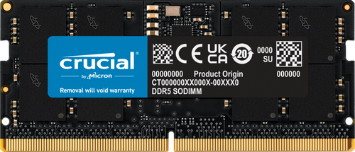 Περισσότερες πληροφορίες για "Crucial 16GB DDR5-5600 SODIMM"