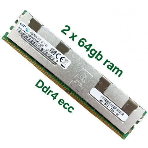 Περισσότερες πληροφορίες για "Μνήμες RAM 64GB DDR4 ECC Samsung σε άριστη κατάσταση, 2τεμάχια"