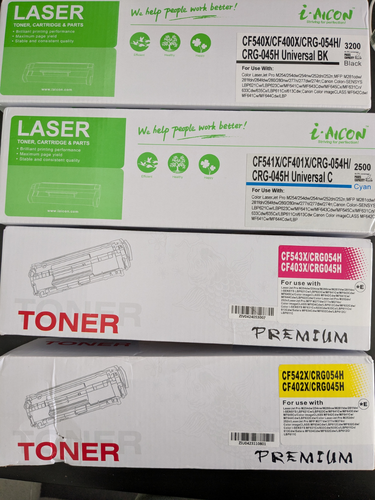 Περισσότερες πληροφορίες για "Toner HP CANON"