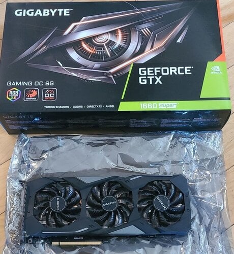 Περισσότερες πληροφορίες για "Gigabyte GeForce GTX 1660 Super - Gaming OC 6GB"