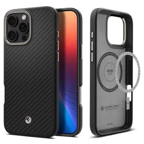 Περισσότερες πληροφορίες για "Spigen Enzo Aramid iPhone 16 Pro"