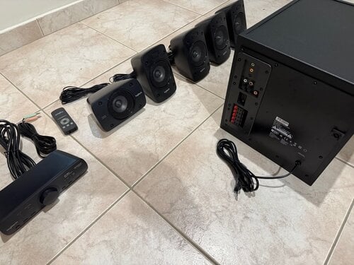 Περισσότερες πληροφορίες για "Logitech Z906"