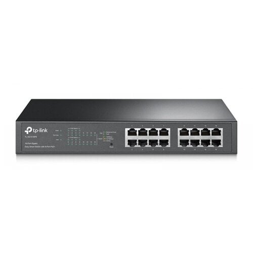 Περισσότερες πληροφορίες για "TP-LINK TL-SG1016PE v3 Unmanaged L2 PoE+ Switch με 16 Θύρες Gigabit Ethernet"