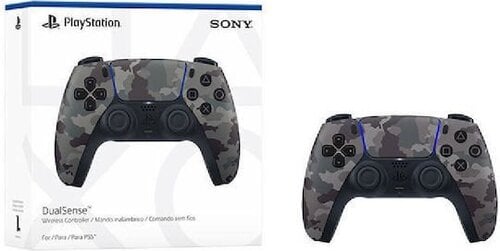 Περισσότερες πληροφορίες για "Sony PS5 DualSense Wireless Controller - Grey Camouflage V2"