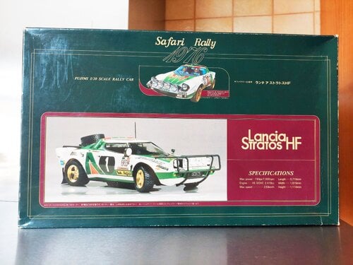 Περισσότερες πληροφορίες για "Lancia Stratos HF Rallye di Monte Carlo 1976 Fujimi 1/20 (NEW)"