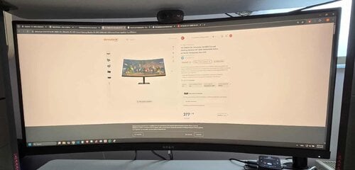 Περισσότερες πληροφορίες για "OMEN by HP 34 inch WQHD 165Hz Curved Gaming Monitor - 34c (34"/Wide Quad HD)"
