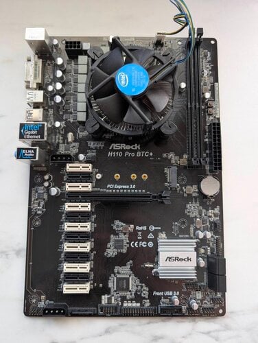 Περισσότερες πληροφορίες για "Motherboard Asrock H110 Pro BTC+, Gigabyte GA-H110-D3A"