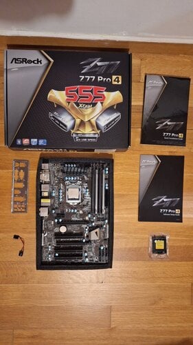 Περισσότερες πληροφορίες για "SET ASRock Z77 Pro4, Intel i7-3770, Kingston 16gb RAM"