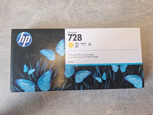 Περισσότερες πληροφορίες για "HP 728 Γνήσια Μελάνια Εκτυπωτή"