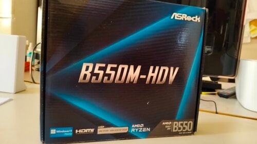Περισσότερες πληροφορίες για "Asrock B550M-HDV"