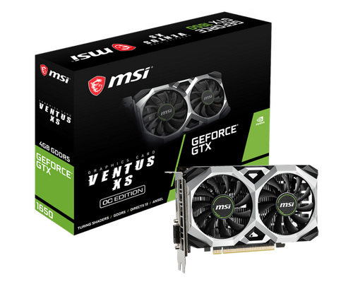 Περισσότερες πληροφορίες για "MSI GTX 1650 Ventus XS 4G OC"