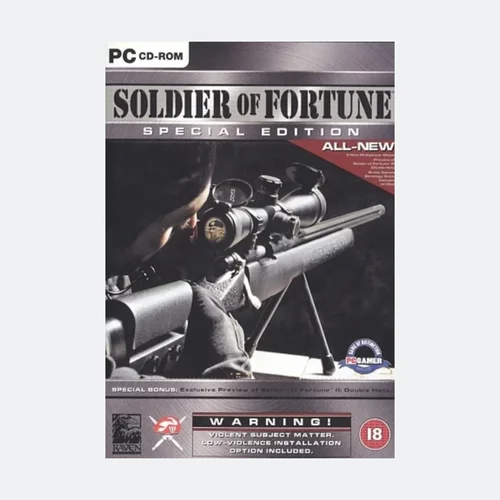 Περισσότερες πληροφορίες για "Soldier Of Fortune Special Edition - PC - (Used - No Manual) | Κωδ.: 166"