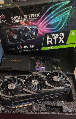 Περισσότερες πληροφορίες για "Geforce RTX ROG Strix 3070"