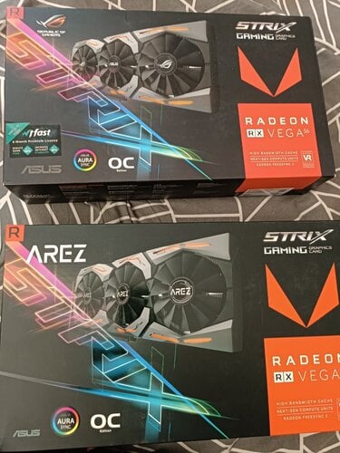 Περισσότερες πληροφορίες για "Rx vega 56 Asus strix"