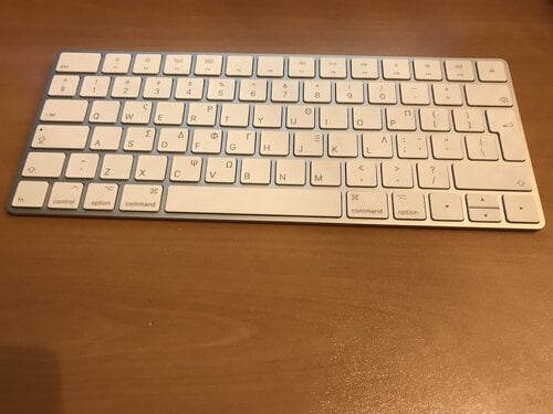 Περισσότερες πληροφορίες για "Apple Magic Keyboard (ελληνικοι χαρακτηρες) Θεσσαλονίκη"