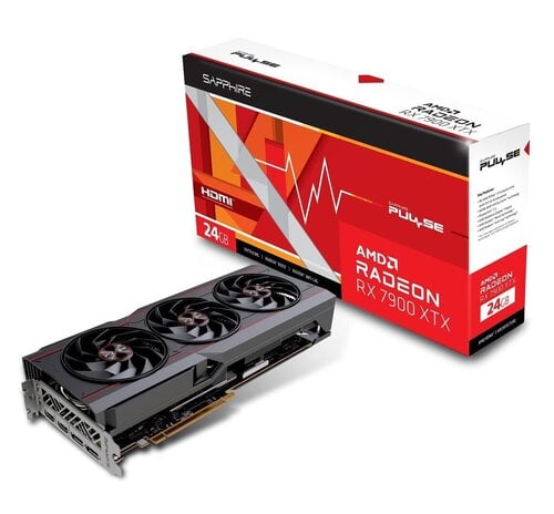 Περισσότερες πληροφορίες για "Sapphire Radeon RX 7900 XTX 24GB GDDR6 Pulse Κάρτα Γραφικών"