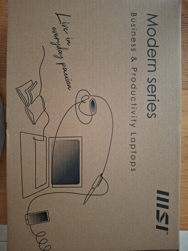 Laptop NB MSI Modern 15 B7M R5 7