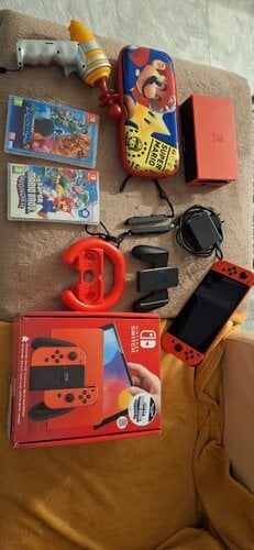 Περισσότερες πληροφορίες για "Nintendo Switch OLED Mario Red Edition"