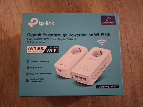 Περισσότερες πληροφορίες για "TP-LINK TL-WPA8631P KIT v3 Powerline Διπλό για Ασύρματη Σύνδεση Wi‑Fi 5"