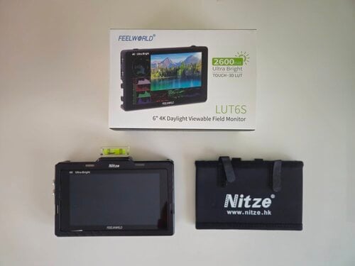 Περισσότερες πληροφορίες για "FeelWorld LUT6S 6" 4K HDMI/3G-SDI Touchscreen Monitor 2600nits"