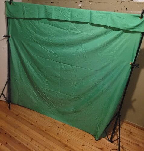 Περισσότερες πληροφορίες για "Green screen + βαση στηριξη 180x200"