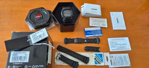 Περισσότερες πληροφορίες για "Casio G Shock GW-B5600BC !"