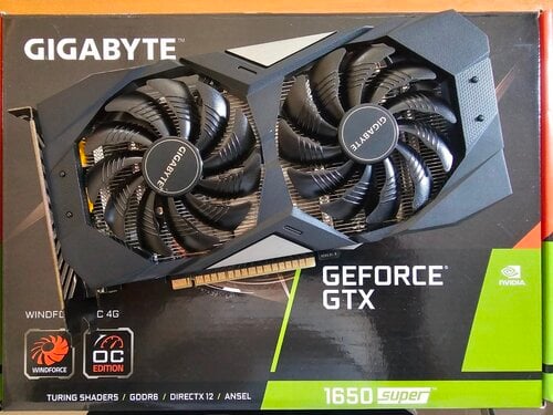Περισσότερες πληροφορίες για "Gigabyte GeForce GTX 1650 Super 4GB Windforce OC"