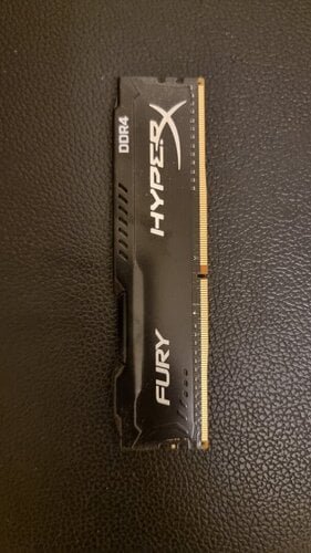 Περισσότερες πληροφορίες για "HyperX FURY Black 8GB DDR4 2400MHz HX424C15FB2/8 (8 GB/DDR4/2400MHz)"