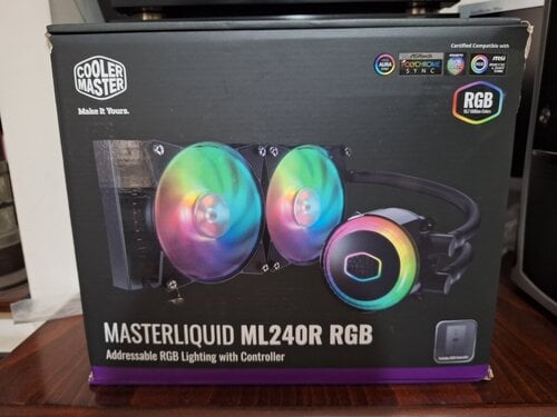 Περισσότερες πληροφορίες για "COOLER MASTER ML240R RGB"