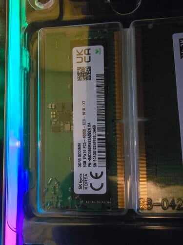 Περισσότερες πληροφορίες για "RAM DDR5 SODIMM 8GB 4800 X2 (16GB ΣΥΝΟΛΟ)"