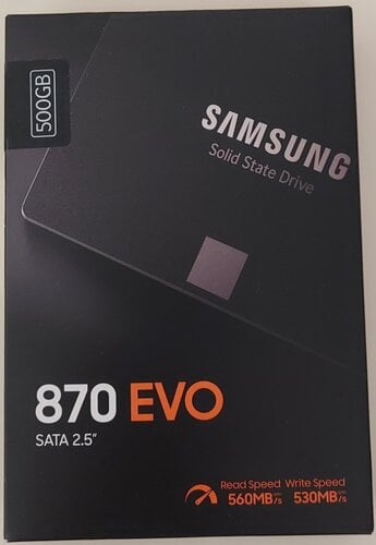 Περισσότερες πληροφορίες για "Samsung 870 Evo 500 GB - ΣΦΡΑΓΙΣΜΕΝΟΣ"