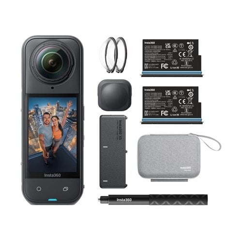 Περισσότερες πληροφορίες για "Insta360 Χ5 Bundle Action Camera +Insta360 Motorcycle Bundle CINSAAVY"