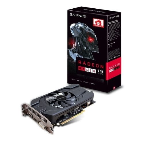 Περισσότερες πληροφορίες για "Sapphire Radeon RX 460 2G D5 OC Single Fan"