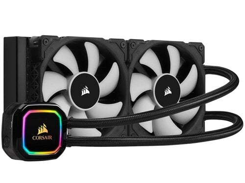 Περισσότερες πληροφορίες για "Corsair Hydro Series H100i RGB Pro XT 240mm Liquid CPU Cooler"