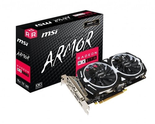 Περισσότερες πληροφορίες για "MSI RADEON RX570 ARMOR 8G OC"