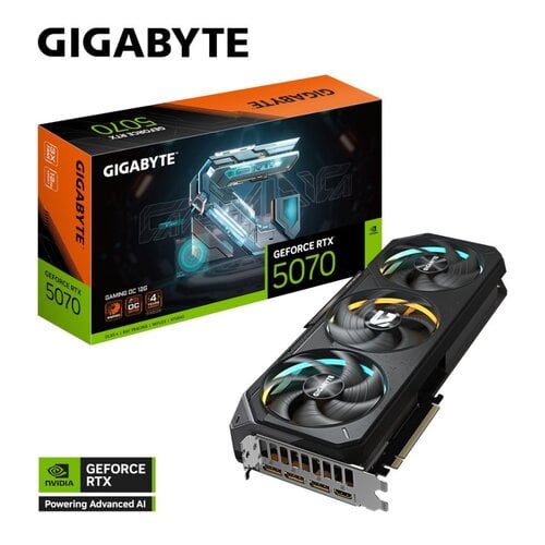 Περισσότερες πληροφορίες για "Gigabyte GeForce RTX 5070 12GB GDDR7 GAMING OC - ΣΦΡΑΓΙΣΜΕΝΗ"