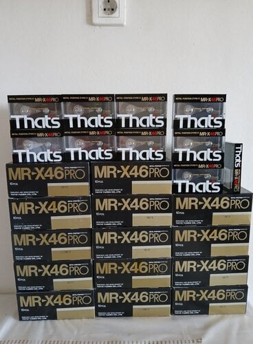 Περισσότερες πληροφορίες για "FOR SALE THAT'S MR-X PRO METAL 46 1988 TYPE IV BLANK CASSETTE 300 1 ΠΑΚΕΤΟ"